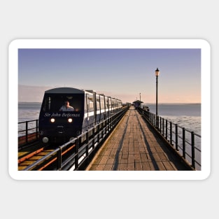 Southend on Sea Pier and Train Essex Sticker